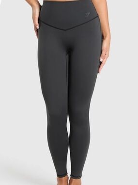 Gymshark ELEVATE LEGGINGS 2.0 High-Waist Black Leggings Size Small